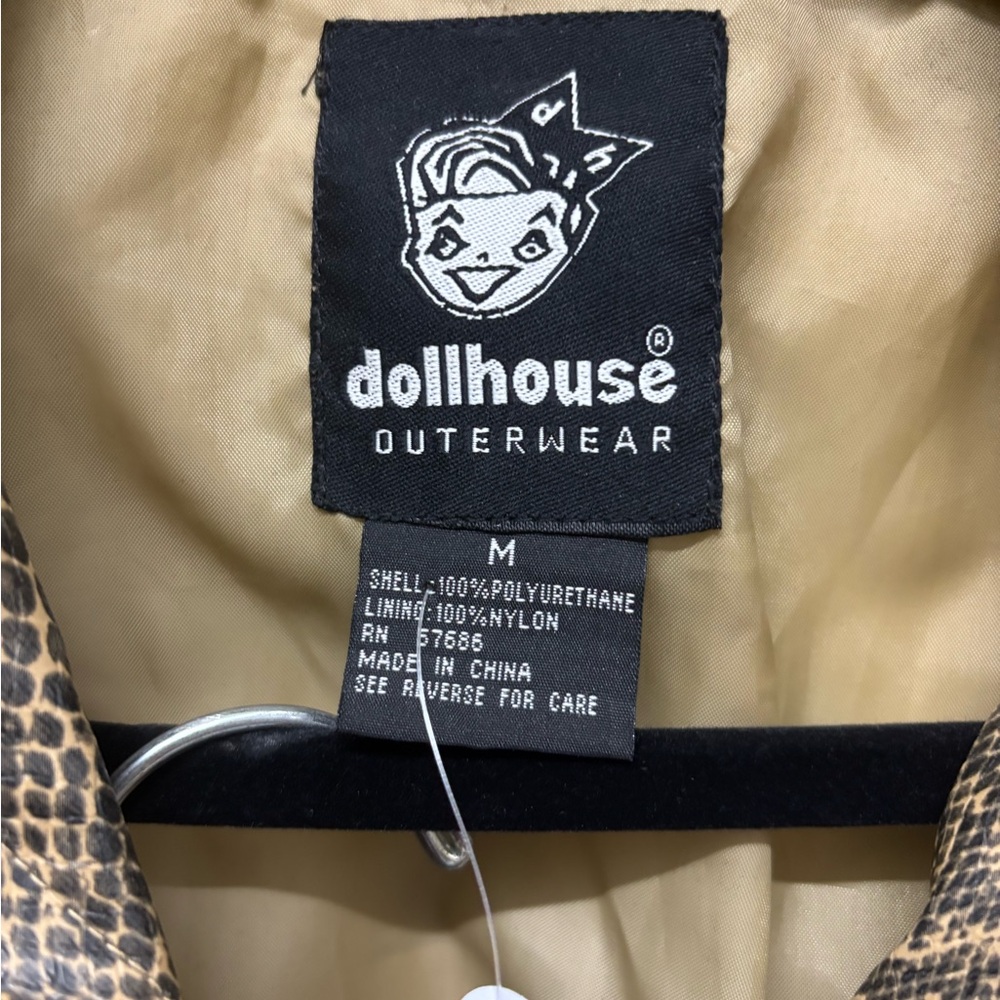 Dollhouse Tan and Black Leopard Jacket